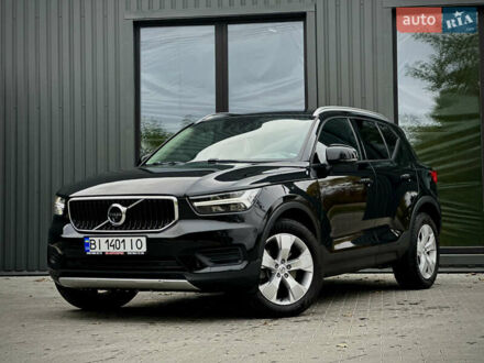 Черный Вольво XC40, объемом двигателя 1.97 л и пробегом 143 тыс. км за 19000 $, фото 1 на Automoto.ua