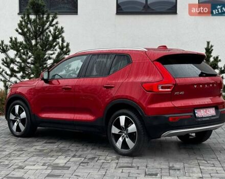 Красный Вольво XC40, объемом двигателя 2 л и пробегом 158 тыс. км за 20600 $, фото 8 на Automoto.ua
