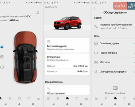 Красный Вольво XC40, объемом двигателя 1.97 л и пробегом 24 тыс. км за 38600 $, фото 34 на Automoto.ua