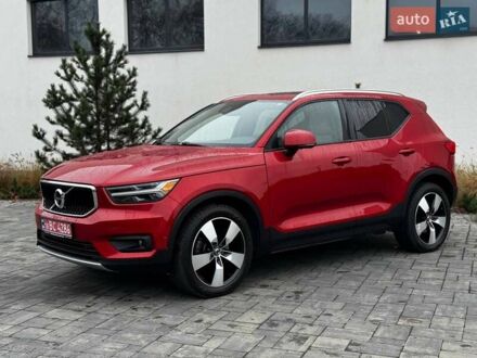 Красный Вольво XC40, объемом двигателя 2 л и пробегом 158 тыс. км за 20600 $, фото 1 на Automoto.ua