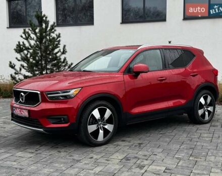 Красный Вольво XC40, объемом двигателя 2 л и пробегом 158 тыс. км за 20600 $, фото 1 на Automoto.ua