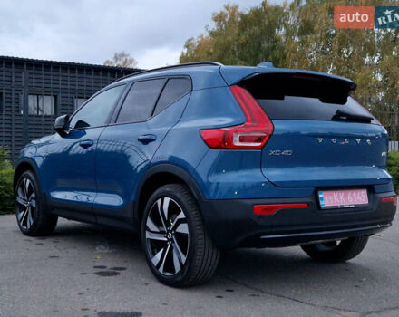 Синий Вольво XC40, объемом двигателя 1.97 л и пробегом 7 тыс. км за 35000 $, фото 1 на Automoto.ua