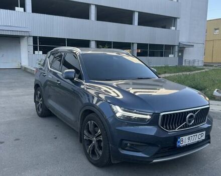 Синий Вольво XC40, объемом двигателя 1.97 л и пробегом 164 тыс. км за 24000 $, фото 1 на Automoto.ua