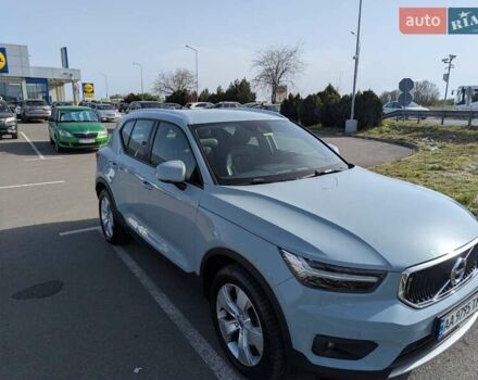 Синий Вольво XC40, объемом двигателя 1.97 л и пробегом 160 тыс. км за 24000 $, фото 1 на Automoto.ua