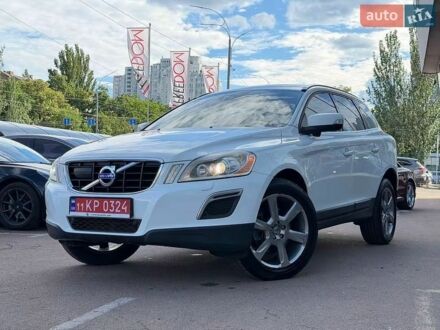Белый Вольво ХС60, объемом двигателя 2.4 л и пробегом 98 тыс. км за 14900 $, фото 1 на Automoto.ua