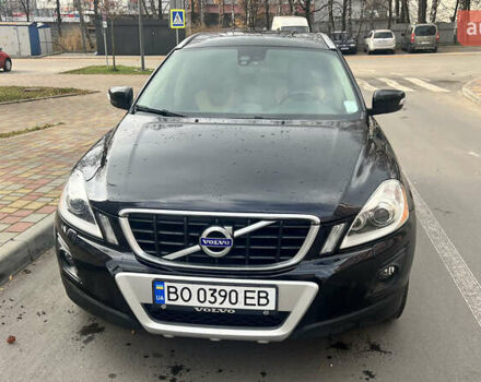 Черный Вольво ХС60, объемом двигателя 2.4 л и пробегом 290 тыс. км за 13999 $, фото 1 на Automoto.ua