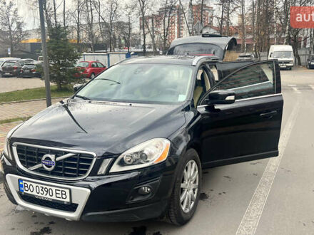 Черный Вольво ХС60, объемом двигателя 2.4 л и пробегом 290 тыс. км за 13999 $, фото 1 на Automoto.ua