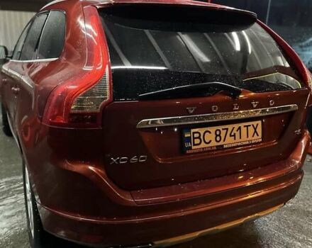 Красный Вольво ХС60, объемом двигателя 1.97 л и пробегом 156 тыс. км за 18250 $, фото 3 на Automoto.ua