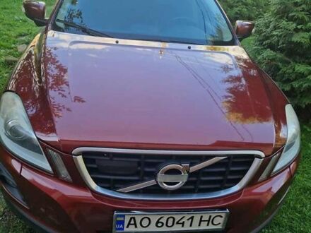 Красный Вольво ХС60, объемом двигателя 2.4 л и пробегом 320 тыс. км за 12600 $, фото 1 на Automoto.ua