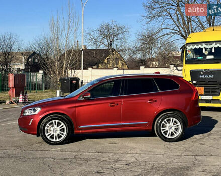 Червоний Вольво ХС60, об'ємом двигуна 2 л та пробігом 100 тис. км за 17500 $, фото 1 на Automoto.ua