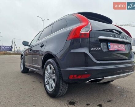 Серый Вольво ХС60, объемом двигателя 2.5 л и пробегом 210 тыс. км за 15900 $, фото 11 на Automoto.ua