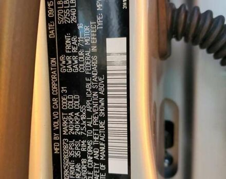 Серый Вольво ХС60, объемом двигателя 2.5 л и пробегом 150 тыс. км за 3100 $, фото 13 на Automoto.ua