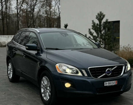Синий Вольво ХС60, объемом двигателя 2.4 л и пробегом 240 тыс. км за 12800 $, фото 2 на Automoto.ua