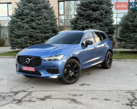 Синий Вольво ХС60, объемом двигателя 2 л и пробегом 110 тыс. км за 31500 $, фото 2 на Automoto.ua