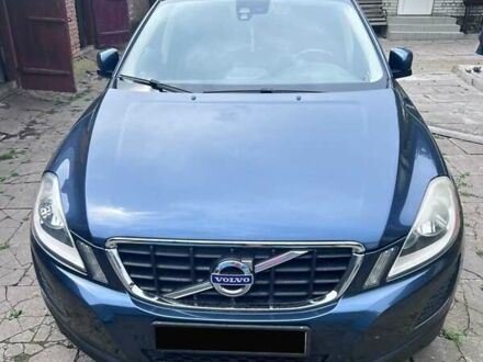 Синий Вольво ХС60, объемом двигателя 2.4 л и пробегом 330 тыс. км за 13500 $, фото 1 на Automoto.ua