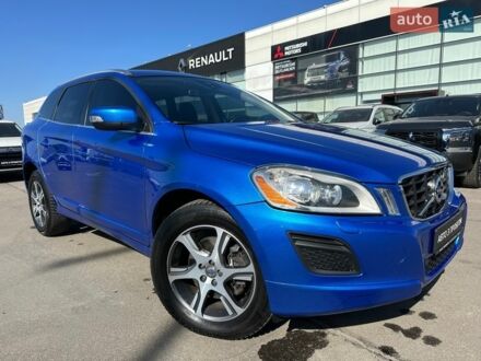 Синий Вольво ХС60, объемом двигателя 2.4 л и пробегом 196 тыс. км за 14900 $, фото 1 на Automoto.ua