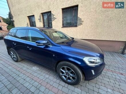 Синий Вольво ХС60, объемом двигателя 2.4 л и пробегом 225 тыс. км за 17500 $, фото 1 на Automoto.ua