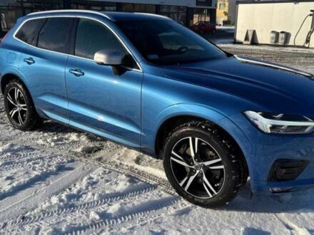 Синий Вольво ХС60, объемом двигателя 2 л и пробегом 130 тыс. км за 14300 $, фото 1 на Automoto.ua