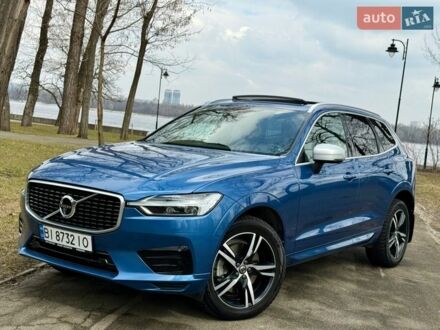 Синий Вольво ХС60, объемом двигателя 1.97 л и пробегом 104 тыс. км за 35500 $, фото 1 на Automoto.ua