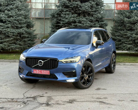 Синий Вольво ХС60, объемом двигателя 2 л и пробегом 110 тыс. км за 31500 $, фото 1 на Automoto.ua