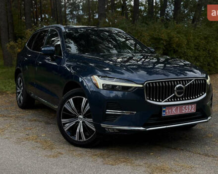 Синий Вольво ХС60, объемом двигателя 2 л и пробегом 49 тыс. км за 38000 $, фото 1 на Automoto.ua