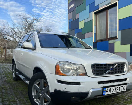 Белый Вольво ХС90, объемом двигателя 2.4 л и пробегом 375 тыс. км за 12500 $, фото 2 на Automoto.ua