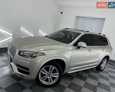 Вольво ХС90 2015 у Трускавце на Automoto.ua Бежевий Вольво ХС90, об'ємом двигуна 2 л та пробігом 136 тис. км за 21999 $, фото 6 на Automoto.ua