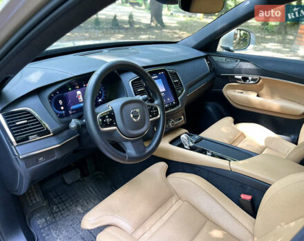 Вольво ХС90 2023 в Луцке на Automoto.ua Бежевый Вольво ХС90, объемом двигателя 1.97 л и пробегом 42 тыс. км за 58000 $, фото 10 на Automoto.ua