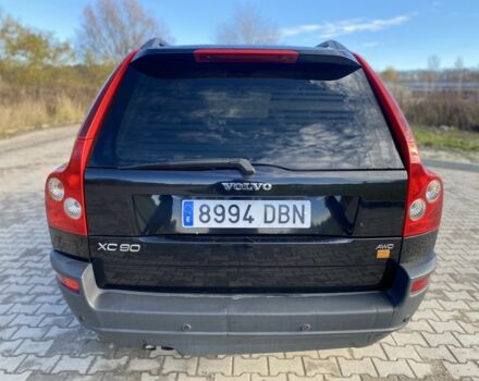 Черный Вольво ХС90, объемом двигателя 2.4 л и пробегом 322 тыс. км за 5550 $, фото 5 на Automoto.ua