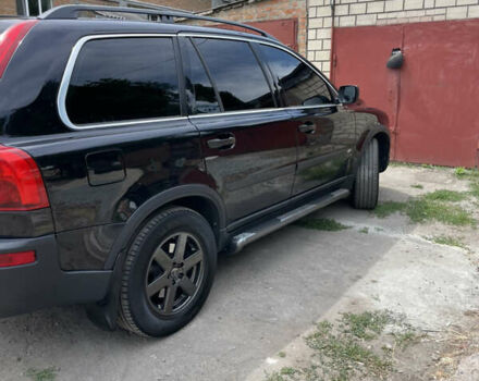 Черный Вольво ХС90, объемом двигателя 2.4 л и пробегом 350 тыс. км за 8400 $, фото 2 на Automoto.ua