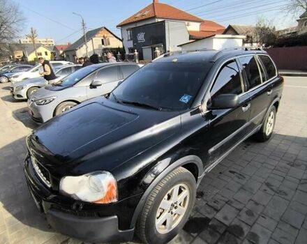 Черный Вольво ХС90, объемом двигателя 2.4 л и пробегом 365 тыс. км за 8000 $, фото 1 на Automoto.ua