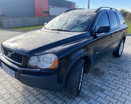 Черный Вольво ХС90, объемом двигателя 2.4 л и пробегом 322 тыс. км за 5550 $, фото 1 на Automoto.ua