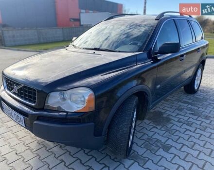 Черный Вольво ХС90, объемом двигателя 2.4 л и пробегом 322 тыс. км за 5550 $, фото 1 на Automoto.ua