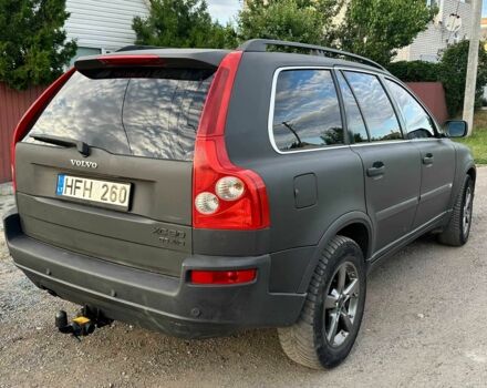 Черный Вольво ХС90, объемом двигателя 2.4 л и пробегом 350 тыс. км за 8300 $, фото 5 на Automoto.ua