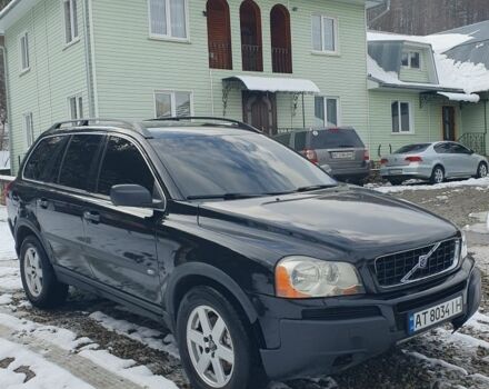 Черный Вольво ХС90, объемом двигателя 2.4 л и пробегом 365 тыс. км за 8800 $, фото 2 на Automoto.ua