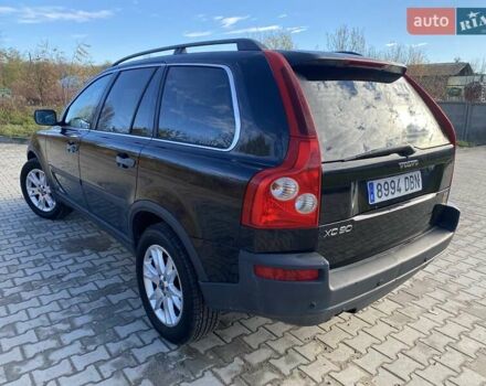 Черный Вольво ХС90, объемом двигателя 2.4 л и пробегом 322 тыс. км за 5550 $, фото 2 на Automoto.ua