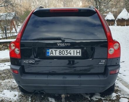 Черный Вольво ХС90, объемом двигателя 2.4 л и пробегом 365 тыс. км за 8800 $, фото 7 на Automoto.ua