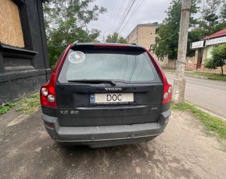 Вольво ХС90 2004 в Славянске на Automoto.ua Черный Вольво ХС90, объемом двигателя 2.5 л и пробегом 326 тыс. км за 5100 $, фото 2 на Automoto.ua