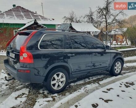 Черный Вольво ХС90, объемом двигателя 2.4 л и пробегом 365 тыс. км за 8800 $, фото 5 на Automoto.ua