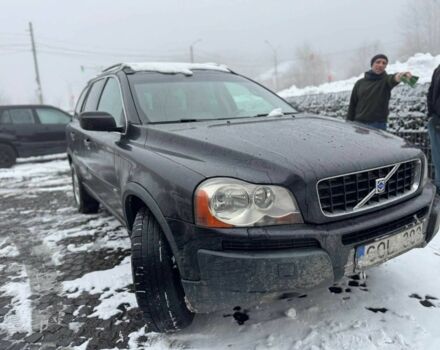 Черный Вольво ХС90, объемом двигателя 2.4 л и пробегом 332 тыс. км за 5300 $, фото 1 на Automoto.ua