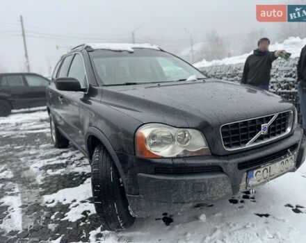 Черный Вольво ХС90, объемом двигателя 2.4 л и пробегом 332 тыс. км за 5500 $, фото 1 на Automoto.ua