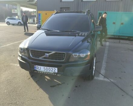 Черный Вольво ХС90, объемом двигателя 2.4 л и пробегом 352 тыс. км за 6500 $, фото 1 на Automoto.ua