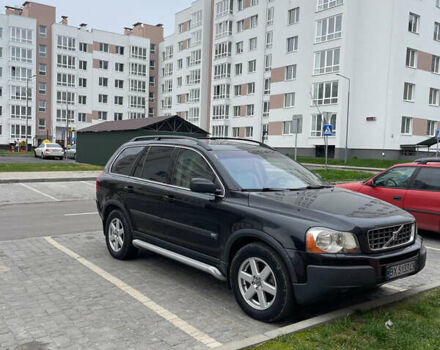 Черный Вольво ХС90, объемом двигателя 2.9 л и пробегом 290 тыс. км за 6950 $, фото 1 на Automoto.ua