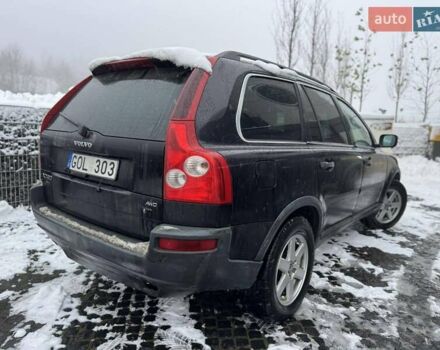 Черный Вольво ХС90, объемом двигателя 2.4 л и пробегом 332 тыс. км за 5500 $, фото 2 на Automoto.ua