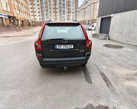 Черный Вольво ХС90, объемом двигателя 2.4 л и пробегом 379 тыс. км за 4800 $, фото 3 на Automoto.ua