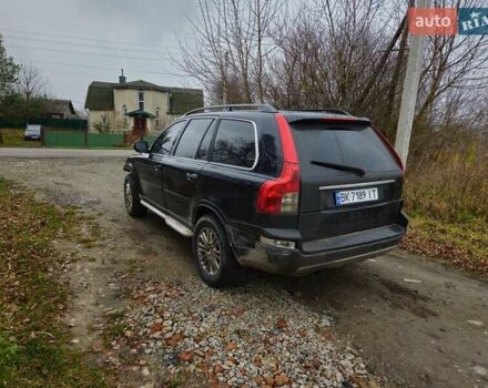 Черный Вольво ХС90, объемом двигателя 2.4 л и пробегом 312 тыс. км за 3300 $, фото 2 на Automoto.ua