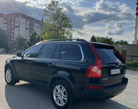 Черный Вольво ХС90, объемом двигателя 2.5 л и пробегом 325 тыс. км за 11000 $, фото 3 на Automoto.ua