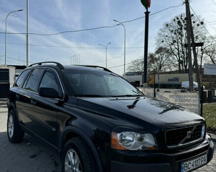 Черный Вольво ХС90, объемом двигателя 2.4 л и пробегом 285 тыс. км за 9900 $, фото 1 на Automoto.ua