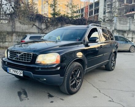 Черный Вольво ХС90, объемом двигателя 2.4 л и пробегом 215 тыс. км за 12000 $, фото 1 на Automoto.ua
