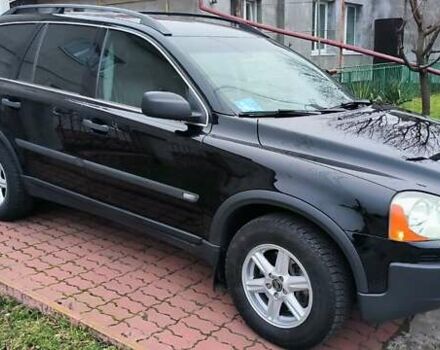 Черный Вольво ХС90, объемом двигателя 2.5 л и пробегом 326 тыс. км за 9500 $, фото 1 на Automoto.ua